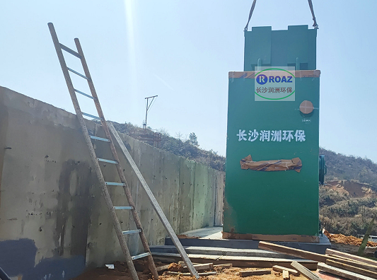 200噸一體化凈水設(shè)備投入使用；